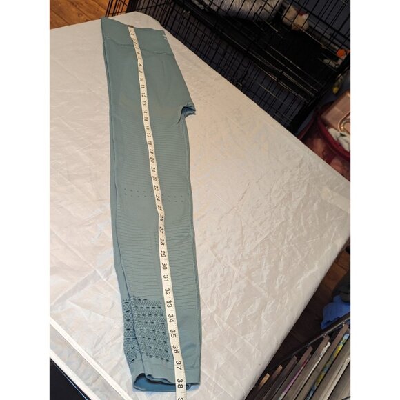 Gymshark Women’s Energy+ Seamless Leggings Size XL Color Eucalyptus Green - Picture 11 of 13